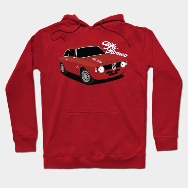 Alfa Romeo Giulia Sprint GTA Hoodie by AutomotiveArt